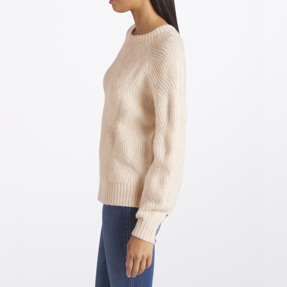 Emma Novelty Stitch Chunky Crewneck Sweater - Picture 4 of 5